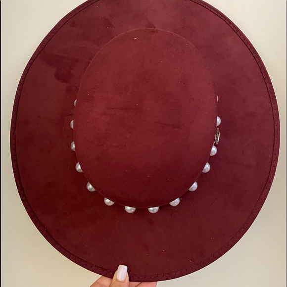 Maria Bonita cordobés Suede Wide Brim Hat